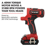 NNEMB Cordless MT3 20V SYNC 3in1 Combi-Tool Kit-with Battery and Charger