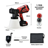 NNEMB SG3 20V SYNC Cordless Paint Sprayer Gun Kit with Battery and Fast Charger