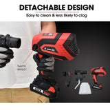 NNEMB SG3 20V SYNC Cordless Paint Sprayer Gun Kit with Battery and Fast Charger