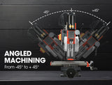 NNEMB 400W Mini Metal Lathe and 350W Mill Drill Press Machine Combo