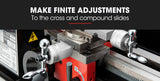NNEMB 600W 7x14 Mini Metal Lathe and 350W Mill Drill Press Machine Combo