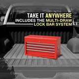 NNEMB Red 478 Piece Box Chest Cabinet Tool Kit Set