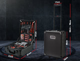 NNEMB 925PC Tool Box On Wheels-Dark Grey