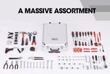 NNEMB 925PC Tool Box On Wheels-Silver