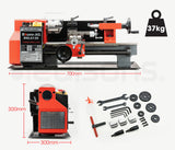 NNEMB 400W 7x12 Variable-Speed Mini Metal Lathe