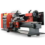 NNEMB 600W 7x14 Variable-Speed Mini Metal Lathe with LCD Screen