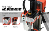 NNEMB 350W Variable Speed Vertical Tilting Head Benchtop Mini Mill Drill Press-with Clamp Kit