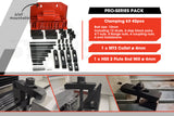 NNEMB 350W Variable Speed Vertical Tilting Head Benchtop Mini Mill Drill Press-with Clamp Kit