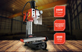 NNEMB 350W Variable Speed Vertical Tilting Head Benchtop Mini Mill Drill Press
