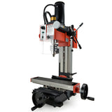 NNEMB 350W Variable Speed Vertical Tilting Head Benchtop Mini Mill Drill Press
