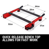 NNEMB Mitre Saw Stand Universal Adjustable Portable Drop Saw Bench Table