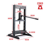 NNEMB 10 Tonne Hydraulic Shop Press Workshop Jack Bending Stand H-Frame