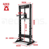 NNEMB 20 Tonne Hydraulic Shop Press Workshop Jack Bending Stand H-Frame