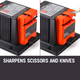 NNEMB 96W Electric Multi Function Tool Sharpener for Drill Bits Knife Scissors Chisel
