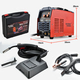 NNEMB 170 Amp Portable Inverter MIG Stick ARC Welder-with Carry Case & Accessories