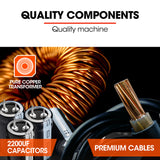 NNEMB 160 Amp Inverter Welder TIG Arc Stick-AC/DC-with Accessories (15A Plug)