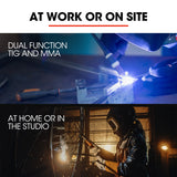 NNEMB 160 Amp Inverter Welder TIG Arc Stick-AC/DC-with Accessories (15A Plug)