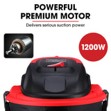 NNEMB 15L 1200W Wet and Dry Vacuum Cleaner-with Blower-for Car-Workshop-Carpet