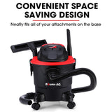 NNEMB 15L 1200W Wet and Dry Vacuum Cleaner-with Blower-for Car-Workshop-Carpet