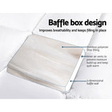 NNEDSZ King Single Mattress Topper Bamboo Fibre Pillowtop Protector