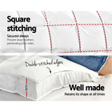 NNEDSZ King Single Mattress Topper Bamboo Fibre Pillowtop Protector