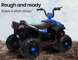 NNEMB Electric Ride On ATV Quad Bike Battery Powered-Black and Blue