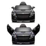 NNEMB Licensed Bentley Bacalar Electric Ride On Toy Car for Kids-with Parental Remote Control-Black