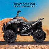 NNEMB Electric Ride On Quadbike ATV Toy Car-Black