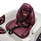 NNEMB Licensed Bentley Bacalar Electric Ride On Toy Car for Kids-with Parental Remote Control-White