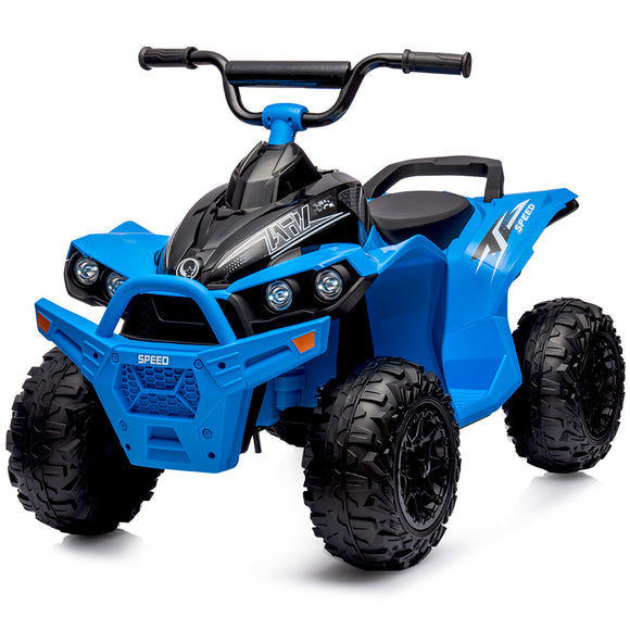 NNEMB Electric Ride On Quad Bike ATV Toy Car-Blue