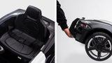 NNEMB Ride-On Car Mustang Style Patrol Electric Battery Powered Toy-Black/White
