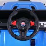 NNEMB Jeep Inspired Electric Ride On Toy Car-with Parental Remote Control-Bluetooth Music-Blue