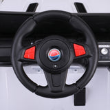 NNEMB Jeep Inspired Electric Ride On Toy Car-with Parental Remote Control-Bluetooth Music-White