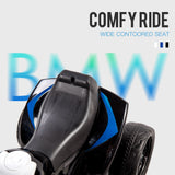 NNEMB Licensed BMW S1000RR Ride On Motorbike with Battery and Charger-Blue