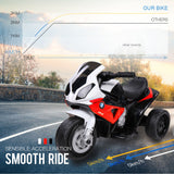 NNEMB Licensed BMW S1000RR Ride On Motorbike with Battery and Charger-Red