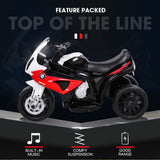 NNEMB Licensed BMW S1000RR Ride On Motorbike with Battery and Charger-Red