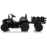 NNEMB Electric Battery Operated Ride On Tractor Toy-Remote Control-Black