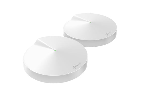 NNEKG TP Link Deco M9 Plus AC2200 Smart Home Mesh Wi Fi System 2 Pack