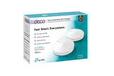 NNEKG TP Link Deco M9 Plus AC2200 Smart Home Mesh Wi Fi System 2 Pack