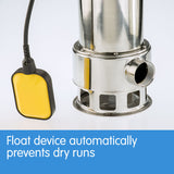 NNEDPE HydroActive Submersible Dirty Water Pump - 1500W