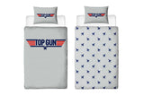 NNEKG Top Gun Logo Kids Single Reversible Quilt Cover Set