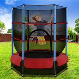 NNEDSZ 4.5FT Trampoline Round Trampolines Kids Enclosure Outdoor Indoor Gift