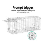NNEDSZ Trap Cage 94 x 34 x 36cm  - Silver