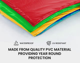 NNEMB 8ft Replacement Trampoline Safety Pad Padding Multi-Coloured