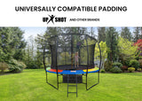 NNEMB 8ft Replacement Trampoline Safety Pad Padding Multi-Coloured