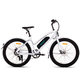 NNEMB Vista 26 36V 250W Ladies Step-Through Electric Bike-White