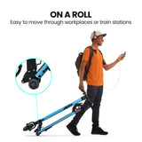 NNEMB Peak 300W 10Ah Electric Scooter-Suspension-for Adults or Teens-Blue
