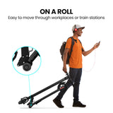 NNEMB Peak 300W 10Ah Electric Scooter-Suspension-for Adults or Teens-Black