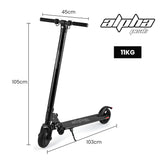 NNEMB Peak 300W 10Ah Electric Scooter-Suspension-for Adults or Teens-Black
