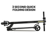 NNEMB Carbon Gen III Ultra-light 300W 10Ah Electric Scooter Suspension-for Adults or Teens-Black/Red